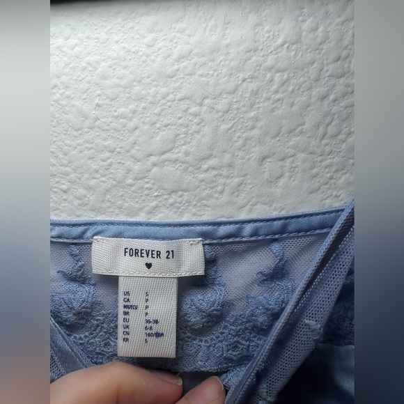 Forever 21 Blue Sleeveless Bustier Camisole - Picture 4 of 4